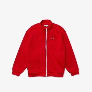 Lacoste Vibrant Red Track Jacket NWT